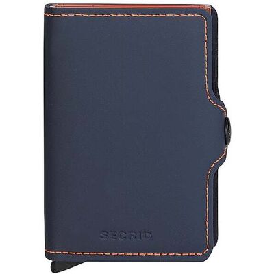 SECRID Geldbörse - Twinwallet Matte night blue-orange blau EG SECRID Geldbörse - Twinwallet Matte night blue-orange blau EG