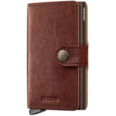 SECRID Geldbörse - Miniwallet Premium whisky braun EG SECRID Geldbörse - Miniwallet Premium whisky braun EG