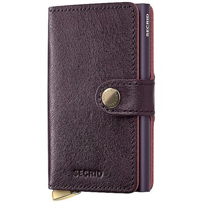 SECRID Geldbörse - Miniwallet Premium bordeaux dunkelrot EG SECRID Geldbörse - Miniwallet Premium bordeaux dunkelrot EG
