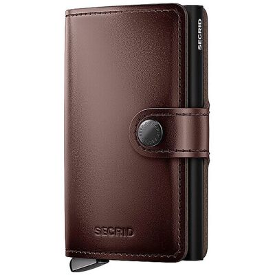 SECRID Geldbörse - Miniwallet Premium Dusk dark brown braun EG SECRID Geldbörse - Miniwallet Premium Dusk dark brown braun EG
