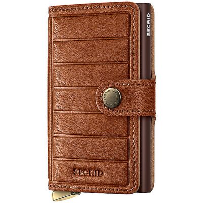 SECRID Geldbörse - Miniwallet Premium Emboss Cognac braun EG SECRID Geldbörse - Miniwallet Premium Emboss Cognac braun EG