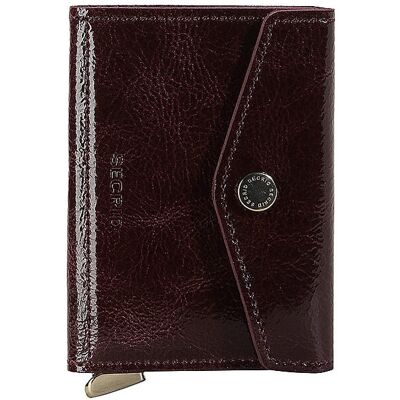 SECRID Geldbörse - Envelope Wallet Naplak Plum dunkelrot EG SECRID Geldbörse - Envelope Wallet Naplak Plum dunkelrot EG