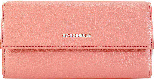 Coccinelle Ledergeldbörse Metallic Soft  rosa   Damen   LW5 11 46 01