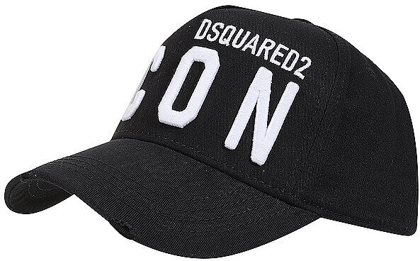 DSQUARED 2 Kappe schwarz   Herren   BCM041205C0001