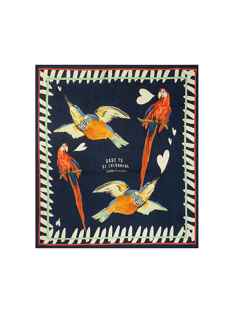 POM Tuch Birds hellblau   Damen   SP6781