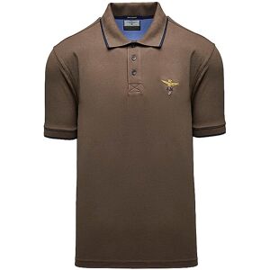 AERONAUTICA MILITARE Poloshirt braun M M AERONAUTICA MILITARE Poloshirt braun M M