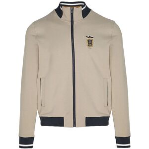 AERONAUTICA MILITARE Sweatjacke creme S S AERONAUTICA MILITARE Sweatjacke creme S S