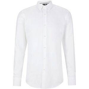 Boss Hemd Slim Fit HANK weiss 44 44 Boss Hemd Slim Fit HANK weiss 44 44