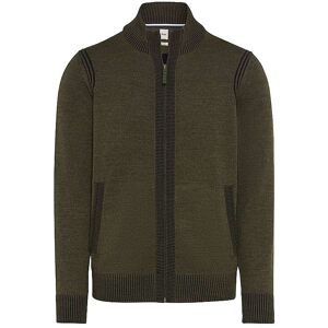 BRAX Strickjacke JAKE olive XXXL XXXL BRAX Strickjacke JAKE olive XXXL XXXL