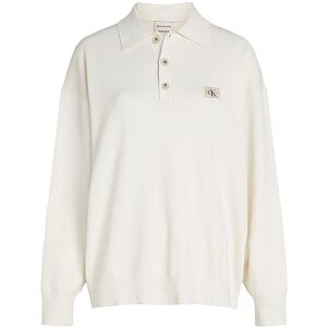 Calvin KLEIN JEANS Poloshirt creme XS XS Calvin KLEIN JEANS Poloshirt creme XS XS