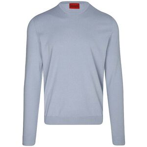 HUGO Pullover SAN CODY hellblau L L HUGO Pullover SAN CODY hellblau L L