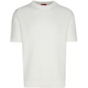 HUGO Pullover SAFFON weiss L L HUGO Pullover SAFFON weiss L L