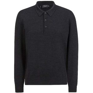 MAERZ Polo-Pullover grau 48 48 MAERZ Polo-Pullover grau 48 48