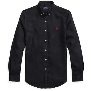 POLO RALPH LAUREN Leinenhemd Custom Fit schwarz S S POLO RALPH LAUREN Leinenhemd Custom Fit schwarz S S