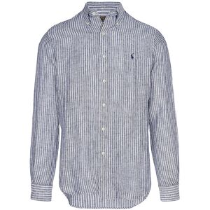 POLO RALPH LAUREN Leinenhemd Custom Fit dunkelblau S S POLO RALPH LAUREN Leinenhemd Custom Fit dunkelblau S S