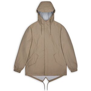 RAINS Regenjacke beige L L RAINS Regenjacke beige L L
