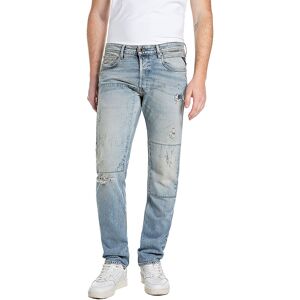 REPLAY Jeans Slim Fit GROVER AGED hellblau 38/L32 38/L32 REPLAY Jeans Slim Fit GROVER AGED hellblau 38/L32 38/L32