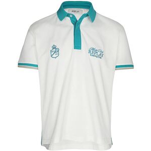 REPLAY Poloshirt weiss XL XL REPLAY Poloshirt weiss XL XL