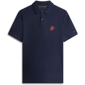 Tommy Hilfiger Poloshirt TH SCRIPT dunkelblau L L Tommy Hilfiger Poloshirt TH SCRIPT dunkelblau L L