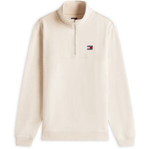 TOMMY JEANS Troyer Sweater creme L L TOMMY JEANS Troyer Sweater creme L L