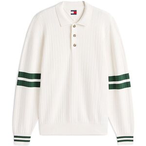 TOMMY JEANS Poloshirt weiss L L TOMMY JEANS Poloshirt weiss L L