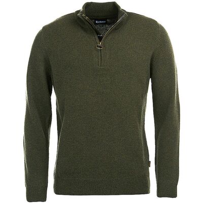 BARBOUR Troyer Pullover HOLDIN olive M M BARBOUR Troyer Pullover HOLDIN olive M M