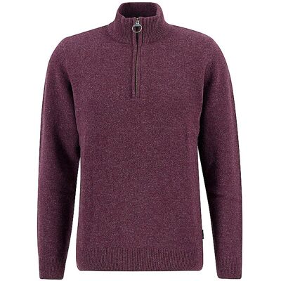 BARBOUR Troyer Pullover HOLDIN dunkelrot L L BARBOUR Troyer Pullover HOLDIN dunkelrot L L