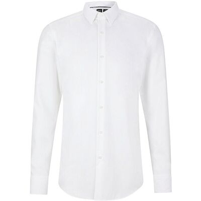 Boss Hemd Slim Fit HANK weiss 39 39 Boss Hemd Slim Fit HANK weiss 39 39