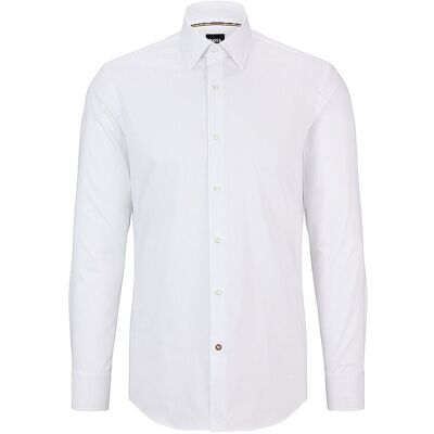 Boss Hemd Slim Fit H-HANK weiss 45 45 Boss Hemd Slim Fit H-HANK weiss 45 45
