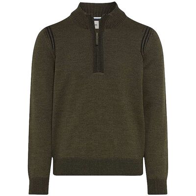 BRAX Troyer Pullover STEFFEN olive S S BRAX Troyer Pullover STEFFEN olive S S