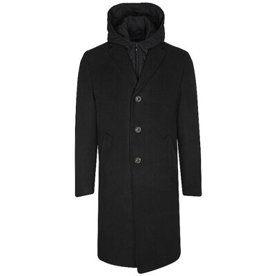 CG - CLUB OF GENTS Mantel schwarz 52 52 CG - CLUB OF GENTS Mantel schwarz 52 52