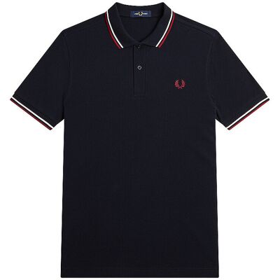 FRED PERRY Poloshirt M3600 blau XXXL XXXL FRED PERRY Poloshirt M3600 blau XXXL XXXL