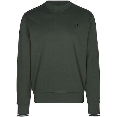FRED PERRY Sweater dunkelgrün S S FRED PERRY Sweater dunkelgrün S S