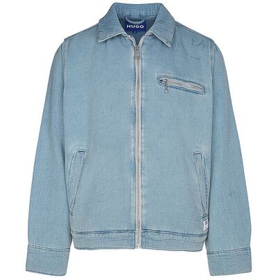 HUGO Jeansjacke ELZO hellblau XL XL HUGO Jeansjacke ELZO hellblau XL XL