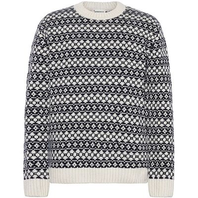 KNOWLEDGE COTTON APPAREL Pullover blau S S KNOWLEDGE COTTON APPAREL Pullover blau S S