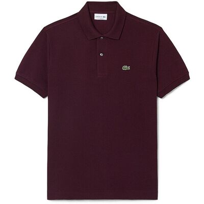 LACOSTE Poloshirt L1212 dunkelrot S S LACOSTE Poloshirt L1212 dunkelrot S S