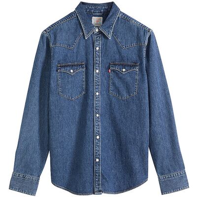 LEVI'S® Jeanshemd blau M M LEVI'S® Jeanshemd blau M M