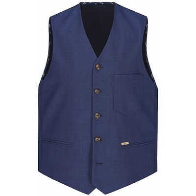 LUIS TRENKER Trachtengilet LUSELIM blau 48 48 LUIS TRENKER Trachtengilet LUSELIM blau 48 48