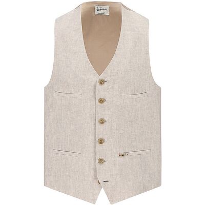 LUIS TRENKER Trachtengilet LUSEBASTIAN hellgrau 50 50 LUIS TRENKER Trachtengilet LUSEBASTIAN hellgrau 50 50