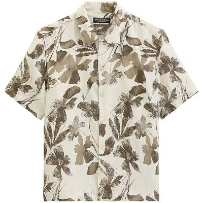Marc O' Polo Leinenhemd creme S S Marc O' Polo Leinenhemd creme S S