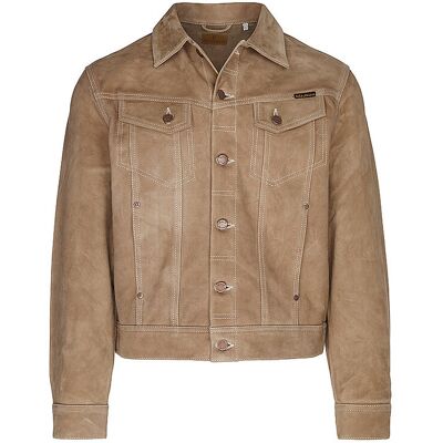 NUDIE JEANS Lederjacke WILLY beige M M NUDIE JEANS Lederjacke WILLY beige M M