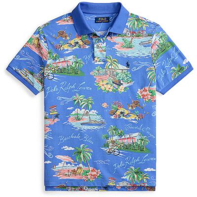 POLO RALPH LAUREN Poloshirt lila M M POLO RALPH LAUREN Poloshirt lila M M