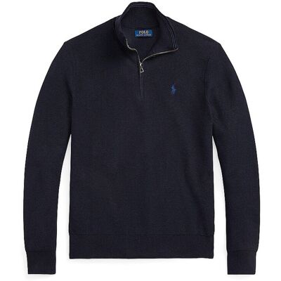 POLO RALPH LAUREN Troyer Pullover dunkelblau M M POLO RALPH LAUREN Troyer Pullover dunkelblau M M