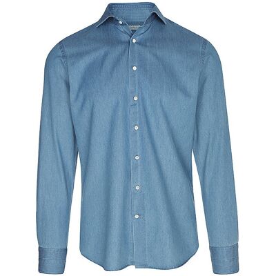 PROFUOMO Hemd Slim Fit blau 43 43 PROFUOMO Hemd Slim Fit blau 43 43