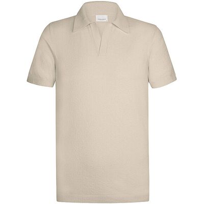 PROFUOMO Poloshirt beige L L PROFUOMO Poloshirt beige L L