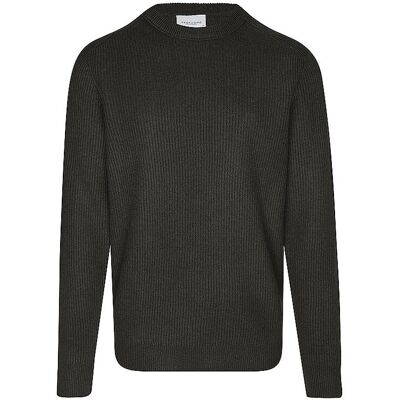 PROFUOMO Pullover dunkelgrün S S PROFUOMO Pullover dunkelgrün S S