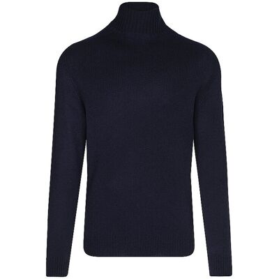PROFUOMO Rollkragenpullover dunkelblau L L PROFUOMO Rollkragenpullover dunkelblau L L