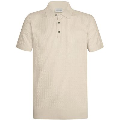 PROFUOMO Poloshirt weiss L L PROFUOMO Poloshirt weiss L L
