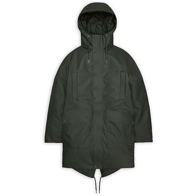 RAINS Regenjacke NOME LONG olive L L RAINS Regenjacke NOME LONG olive L L