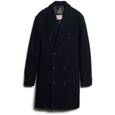 SUPERDRY Wollmantel dunkelblau M M SUPERDRY Wollmantel dunkelblau M M